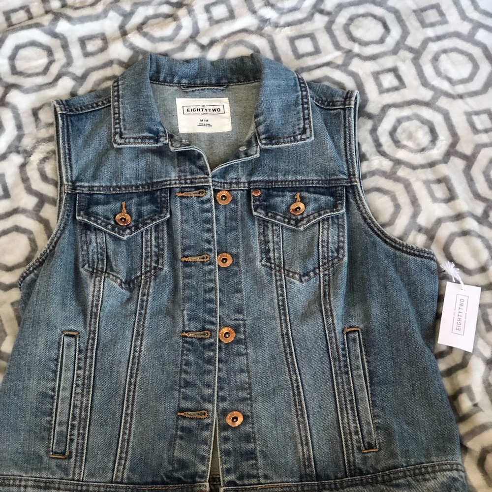Ardenes Eighty-Two Denim vest. New with tags. Size M